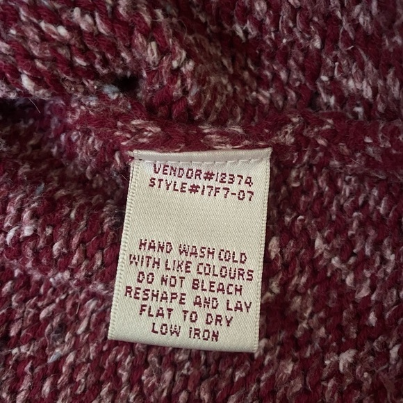 NORTHERN Reflections Quarter Zip Marled Knit Sweater - Picture 9 of 9